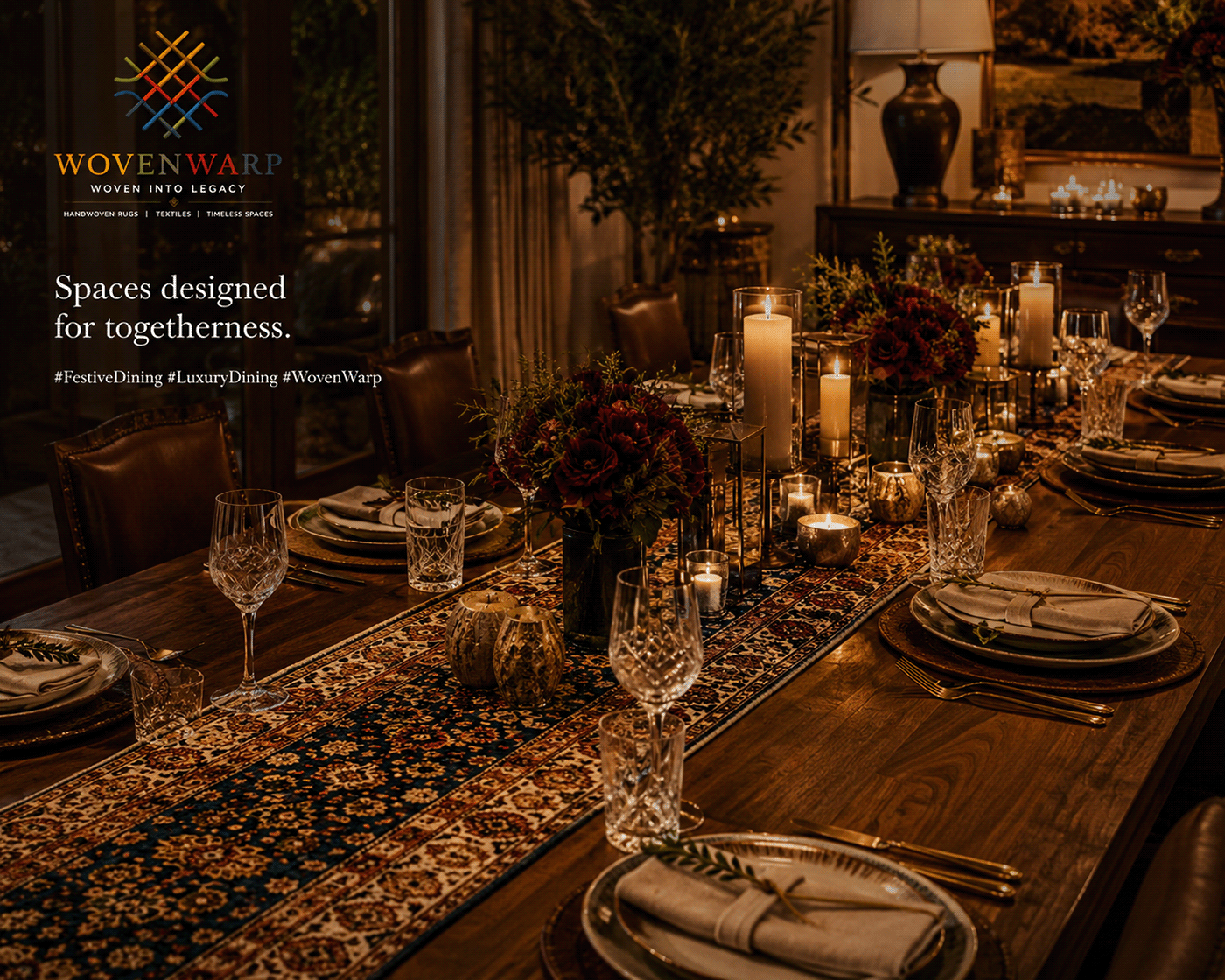 Spaces Designed for Togetherness — WovenWarp project cover from the Wovenwarp Behance portfolio